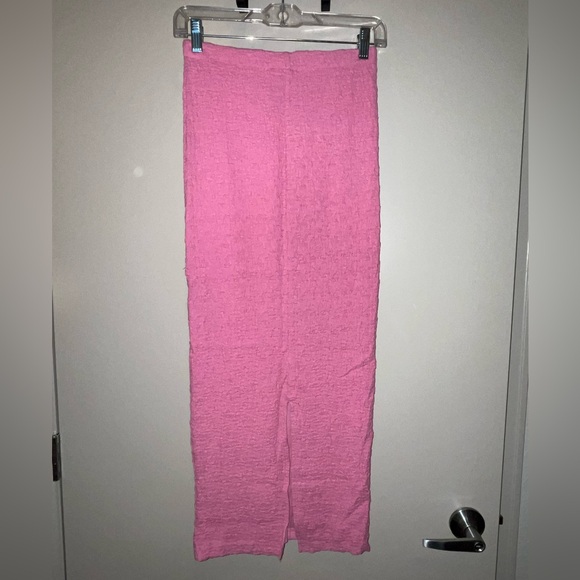 NWT Yellow The Label Textured Midi Set - Picture 4 of 12